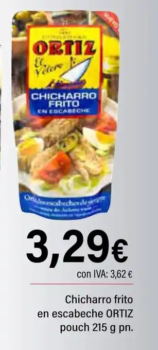 Cash Ifa ORTIZ Chicharro frito en escabeche oferta