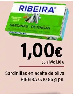 Cash Ifa RIBEIRA Sardinillas en aceite de oliva oferta