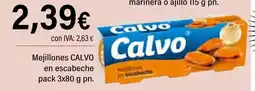 Cash Ifa CALVO Mejillones en escabeche oferta