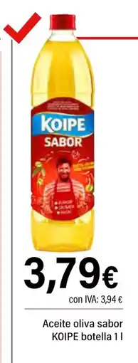 Cash Ifa KOIPE Aceite oliva sabor oferta
