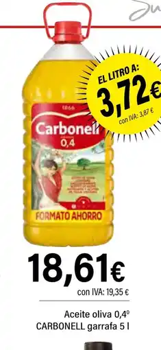 Cash Ifa CARBONELL Aceite oliva 0,4° oferta