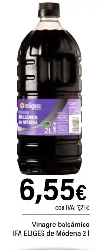 Cash Ifa IFA ELIGES Vinagre balsámico oferta