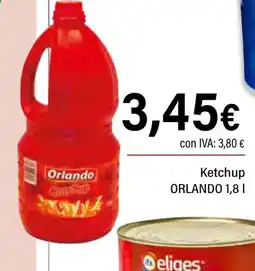 Cash Ifa ORLANDO Ketchup oferta