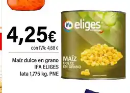 Cash Ifa IFA ELIGES Maíz dulce en grano oferta