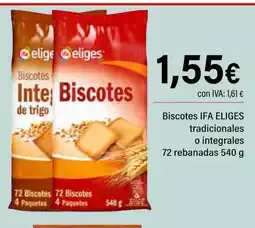 Cash Ifa IFA ELIGES Biscotes tradicionales o integrales oferta