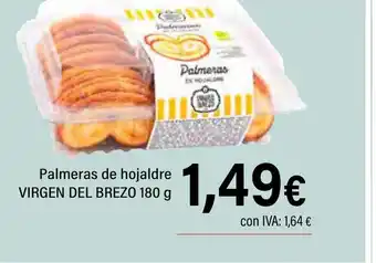 Cash Ifa VIRGEN DEL BREZO Palmeras de hojaldre oferta