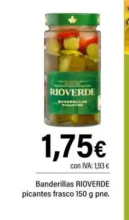 Cash Ifa RIOVERDE Banderillas picantes frasco oferta