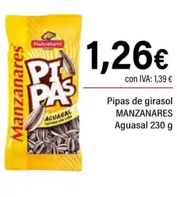Cash Ifa MANZANARES Pipas de girasol oferta