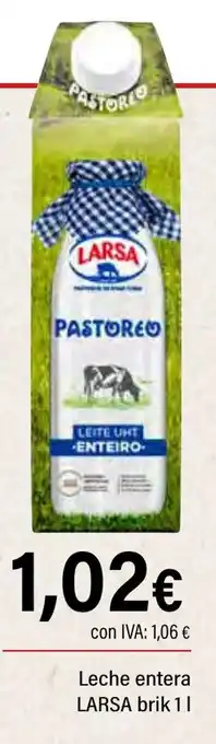 Cash Ifa LARSA Leche entera oferta