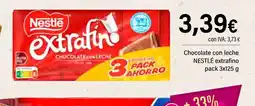 Cash Ifa NESTLÉ Chocolate con leche extrafino oferta