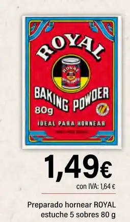 Cash Ifa ROYAL Preparado hornear estuche 5 sobres oferta