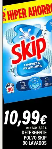 Cash Ifa SKIP Detergente polvo oferta