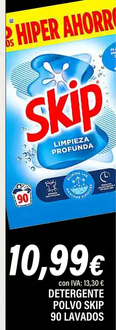 Cash Ifa SKIP Detergente polvo oferta
