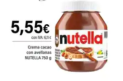 Cash Ifa NUTELLA Crema cacao con avellanas oferta