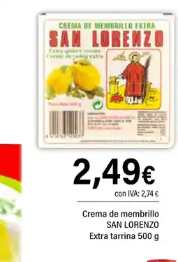 Cash Ifa SAN LORENZO Crema de membrillo Extra tarrina oferta