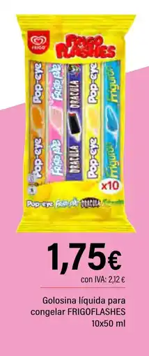 Cash Ifa FRIGOFLASHES Golosina líquida para congelar oferta