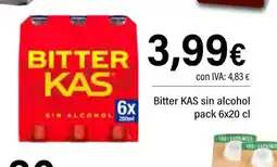 Cash Ifa KAS Bittes sin alcohol oferta