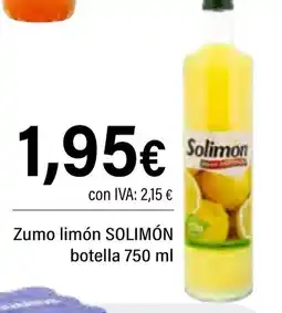 Cash Ifa SOLIMÓN Zumo limón oferta