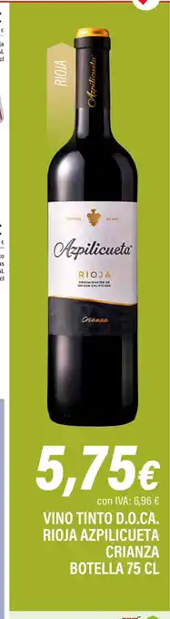 Cash Ifa Vino tinto d.o.ca. rioja azpilicueta oferta