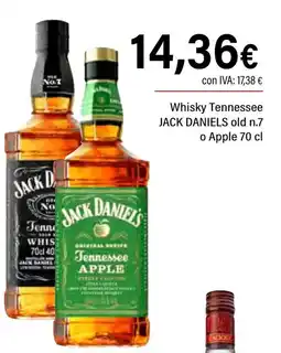 Cash Ifa JACK DANIELS Whisky Tennessee oferta