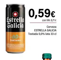 Cash Ifa ESTRELLA GALICIA Cerveza Tostada 0,0% lata oferta