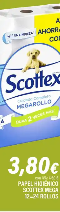 Cash Ifa Papel higiénico scottex mega oferta