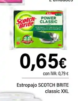 Cash Ifa SCOTCH BRITE Estropajo classic XXL oferta