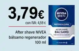 Cash Ifa NIVEA After shave bálsamo regenerador oferta