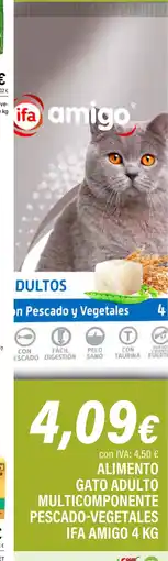Cash Ifa IFA AMIGO Alimento gato adulto multicomponente pescado-vegetales oferta