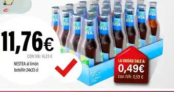 Cash Ifa NESTEA al limón botellín oferta