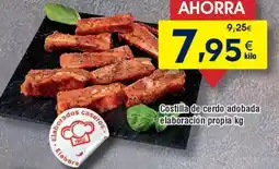 FROIZ Costilla de cerdo adobada elaboración propia oferta