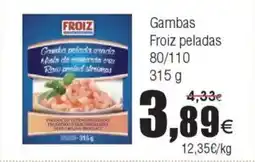 FROIZ Gambas Froiz peladas oferta