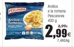 FROIZ PESCANOVA Anillos a la romana oferta