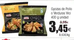 FROIZ VICI Gyozas de Pollo o Verduras oferta