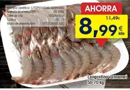 FROIZ Langostino vannamei oferta