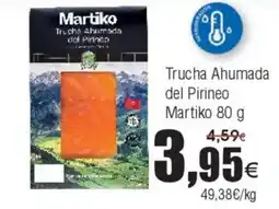 FROIZ Trucha Ahumada del Pirineo Martiko oferta