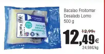 FROIZ Bacalao Froitomar Desalado Lomo oferta
