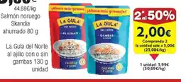 FROIZ LA GULA DEl NORTE al ajillo con o sin gambas oferta