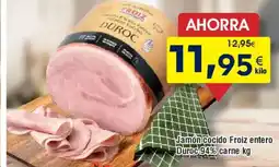 FROIZ Jamón cocido Froiz entero Duroc 94% carne oferta