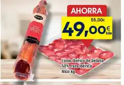 FROIZ Lomo ibérico de bellota 50% raza ibérica Nico oferta