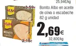 FROIZ Bonito Albo en aceite de oliva o escabeche oferta