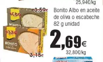 FROIZ Bonito Albo en aceite de oliva o escabeche oferta