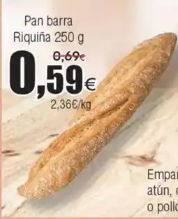 FROIZ Pan barra Riquiña oferta