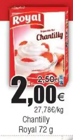 FROIZ ROYAL Chantilly oferta