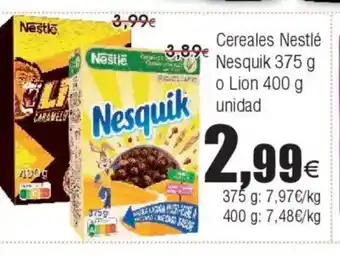 FROIZ Cereales Nestlé oferta
