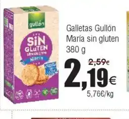 FROIZ Galletas Gullón María sin gluten oferta