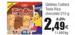 FROIZ Galletas Cuétara Tosta Rica chocolate oferta