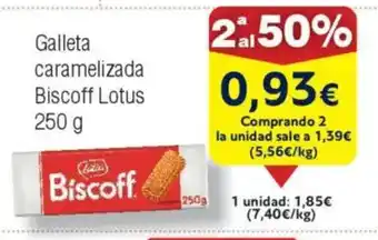 FROIZ BISCOFF LOTUS Galleta caramelizada oferta