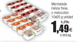 FROIZ Mermelada Helios Diet fresa o melocotón oferta