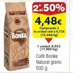 FROIZ Café Bonka Natural grano oferta